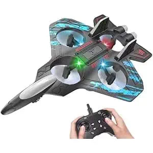 Remote Control Fighter Jet Airplane with LED Lights