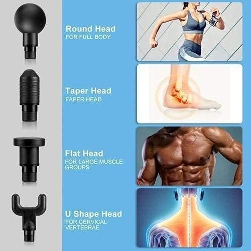 FH-320 Deep Tissue Massage Gun for Athletes | Handheld Percussion Muscle Massager