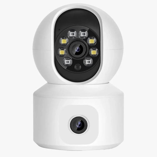 Dual Lens Indoor Wifi Camera