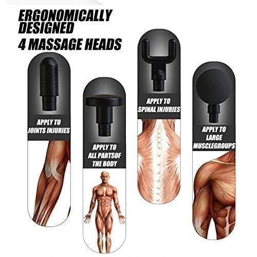 FH-320 Deep Tissue Massage Gun for Athletes | Handheld Percussion Muscle Massager