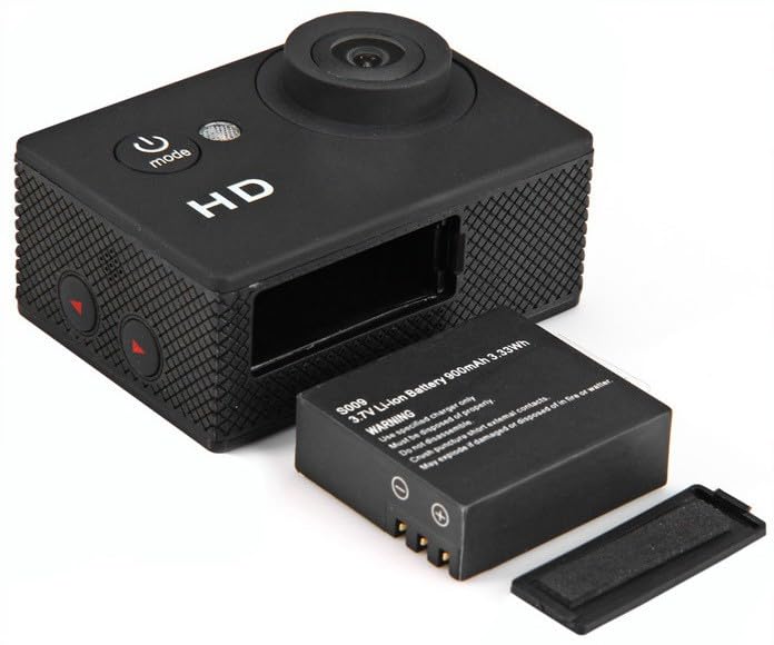 4K Action Camera | 12MP Sports Camera | 30M Waterproof | 2.0" LCD with Mounting Accessories