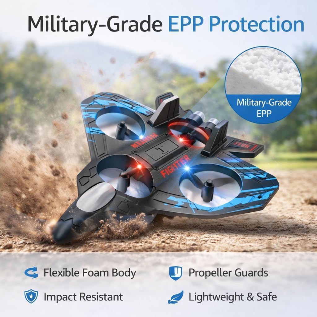 RC Fighter Plane L0712 | Big Size RC Jet | 500mAh Big Battery (Best Seller)