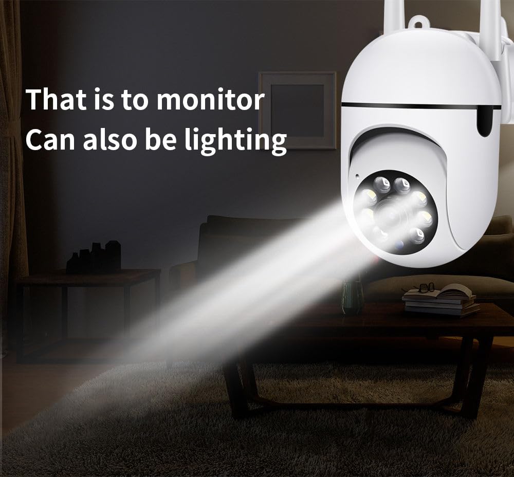 1080P HD Mini PTZ WiFi Security Camera