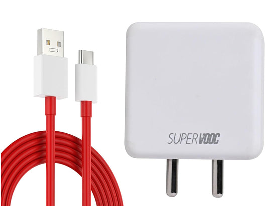 120W SuperVOOC Fast Charger (6 Months Replacement Warranty) Ultra-Fast Charging Adapter | Universal Compatible Charger