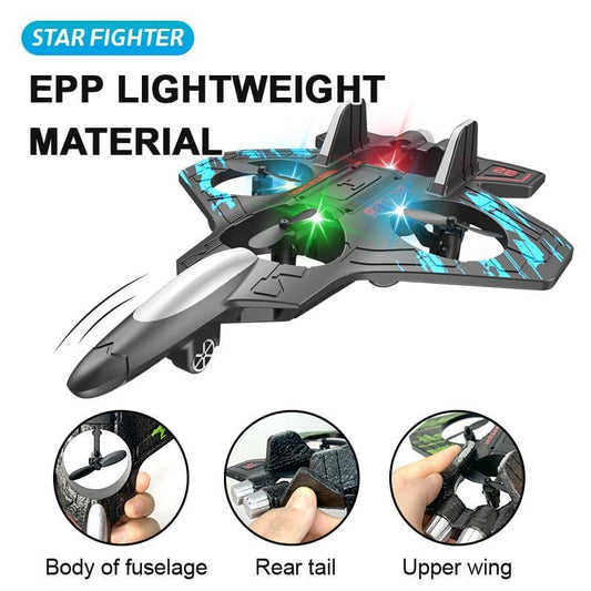 RC Fighter Jet - Type C Rechargable Battery