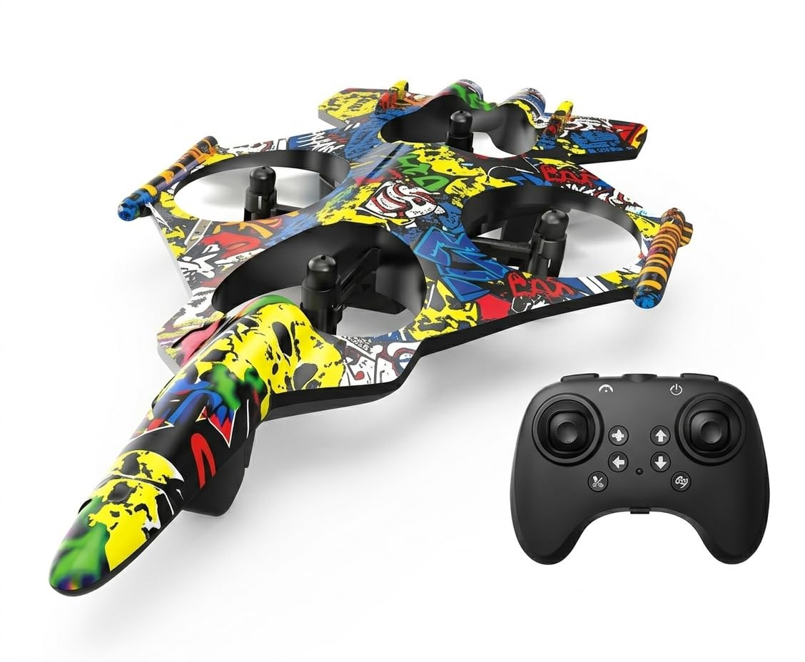 X30 RC Fighter Jet | Lightweight Plastic Body | Optical Flow | 360° Flips (New Model)