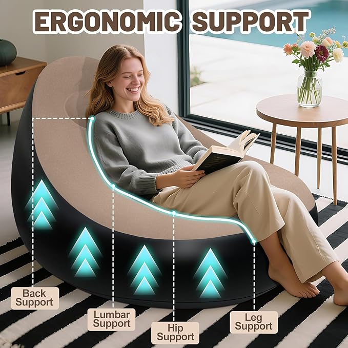 Portable Sofa with Household Air Pump