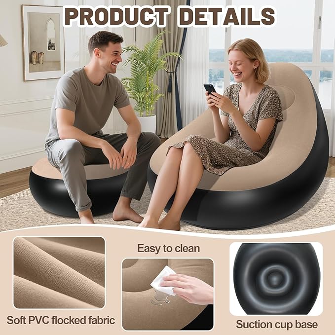Portable Sofa with Household Air Pump