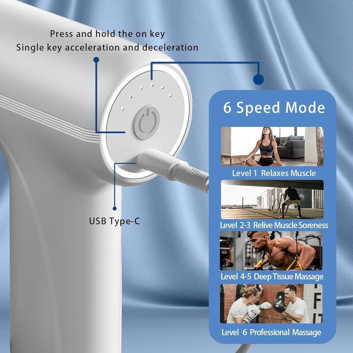 Mini Massage Gun for Body Pain Relief