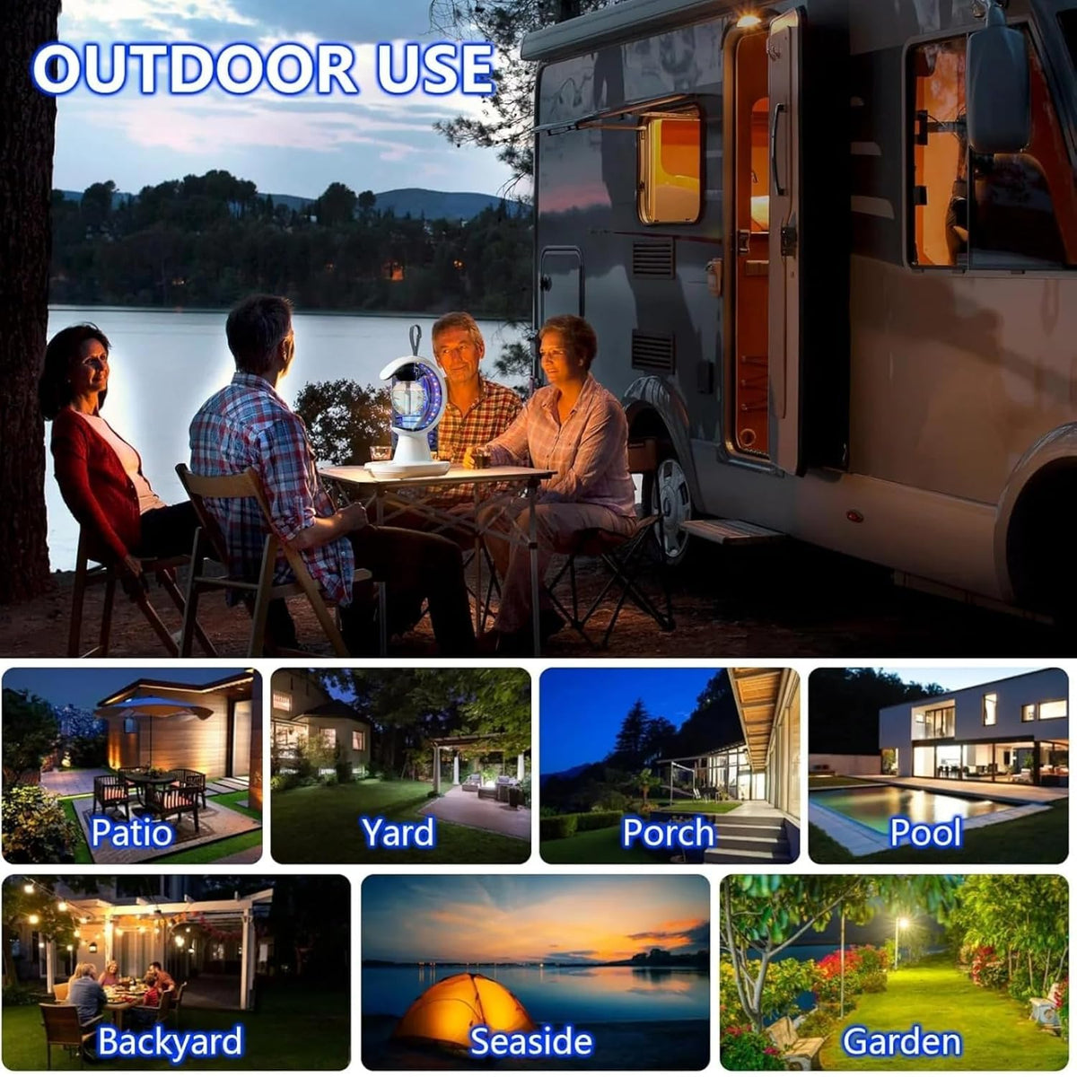 3-in-1 LED Lamp with Humidifier & Mosquito Repellent | USB Powered Night Light | Portable Mist Lamp