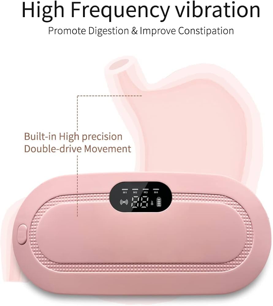 Portable Cordless Period Pain Relief Heating Belt with Heat & Massage