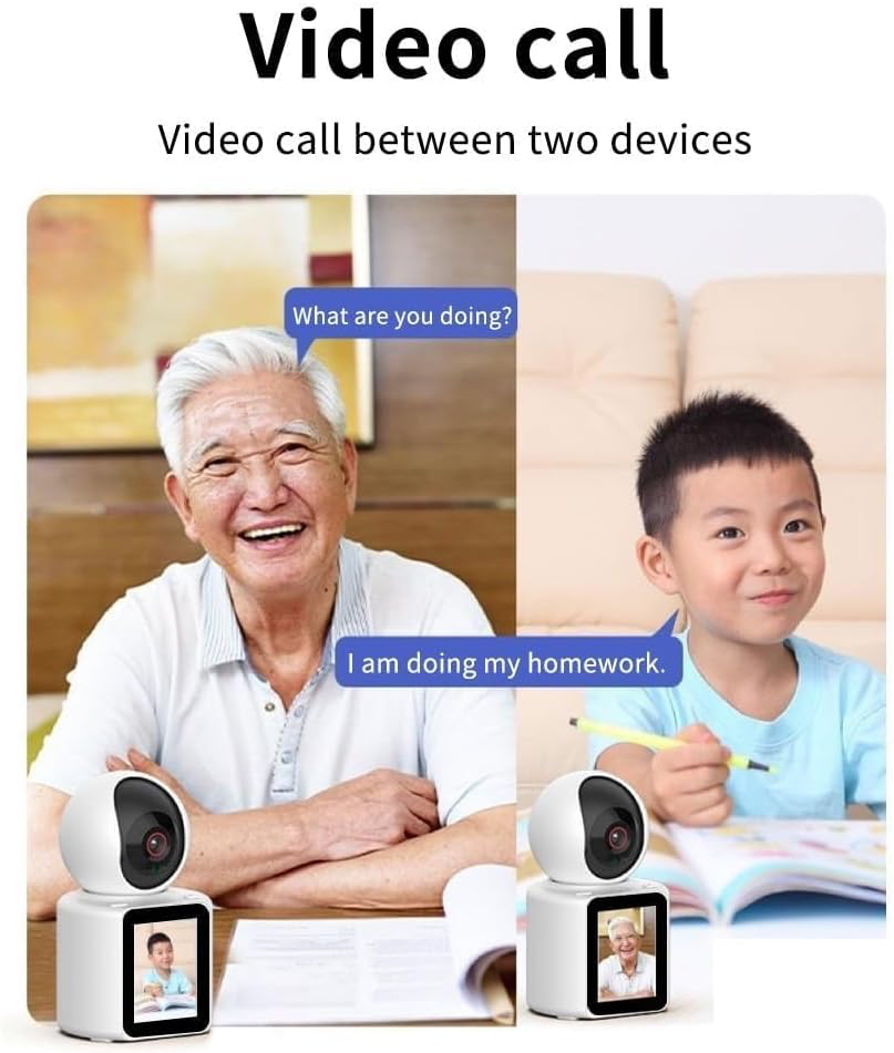Video Calling WiFi PTZ Indoor Security Camera – 1080P Full HD