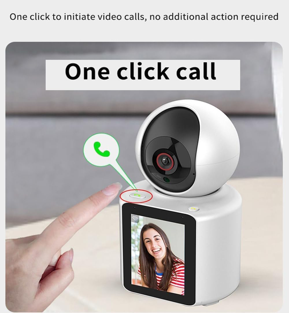 Video Calling WiFi PTZ Indoor Security Camera – 1080P Full HD