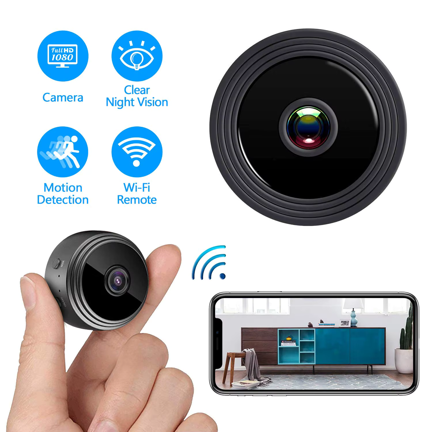 Mini Magnetic Camera Full HD 1080P
